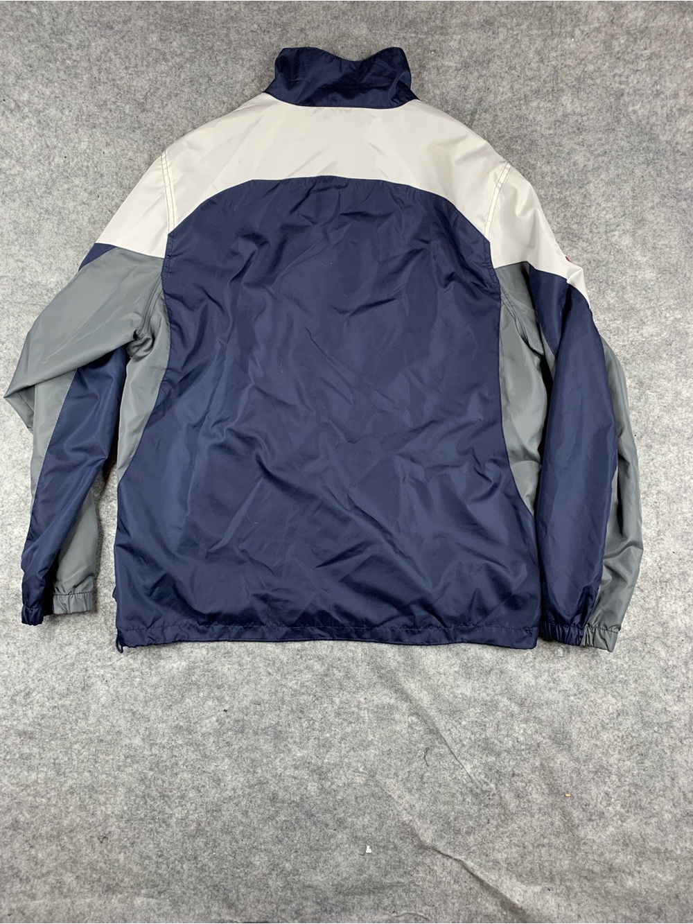 Vintage SEATTLE SEAHAWKS Jacket Adult Large Blue White Full Zip Windbreaker - Picture 5 of 7
